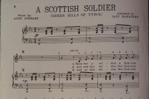 First page of A Scottish soldier by James S Kerr Music Publishers