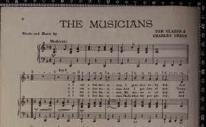 First page of The musicians by Duchess