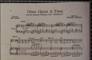 First page of Once upon a time a girl with moonlight in her eyes by Chappell