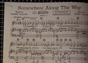 First page of Somewhere along the way by Magna
