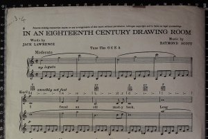 First page of In an eighteenth century drawing room by Cinephonic Music Co Ltd