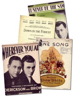 Antique Sheet Music