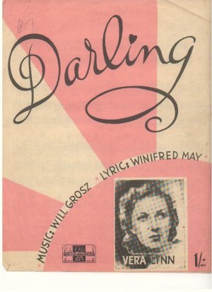 Darling - Old Sheet Music by Peter Maurice