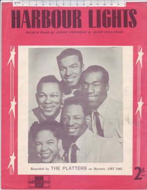 Harbour lights - Old Sheet Music by Peter Maurice