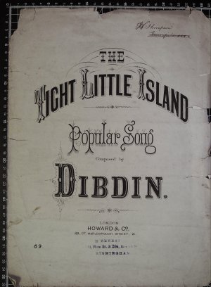 The tight little island - Old Sheet Music by Howard & Co