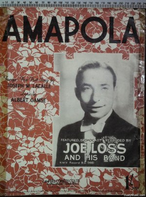 Amapola - Old Sheet Music by Campbell Connelly