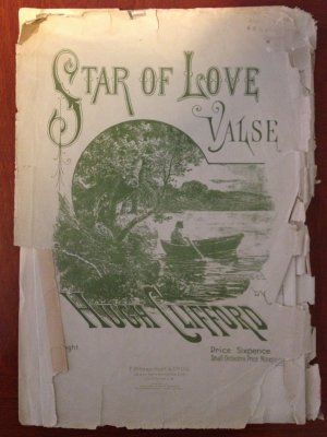 Star of love - Old Sheet Music by F Pitman Hart & Co Ltd