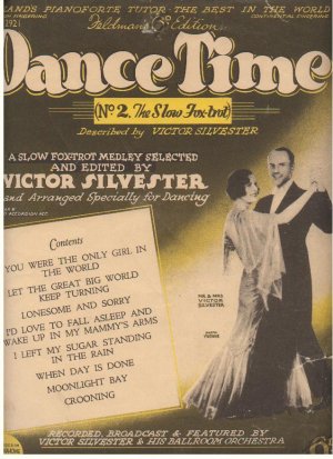 Dance time - Old Sheet Music by Feldman