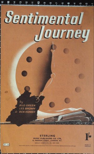 Sentimental journey - Old Sheet Music by Sterling Music Publishing Co Ltd