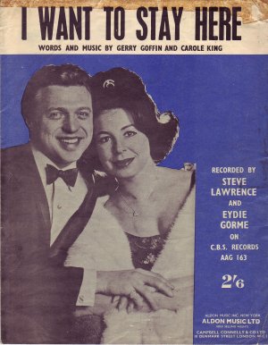 I want to stay here - Old Sheet Music by Campbell Connelly