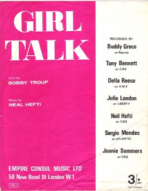 Girl talk - Old Sheet Music by Empire Consul Music Ltd