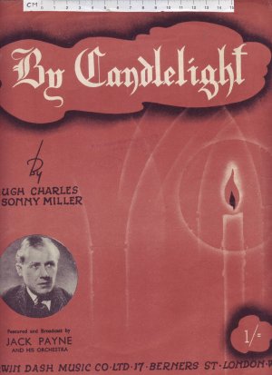 By candlelight - Old Sheet Music by Irwin Dash Music Co Ltd