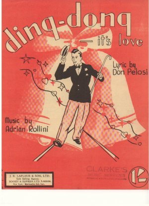 Ding dong it's love - Old Sheet Music by Boosey & Hawkes Ltd