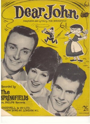 Dear John - Old Sheet Music by Chappell