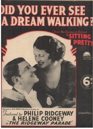 Did you ever see a dream walking - Old Sheet Music by Chappell