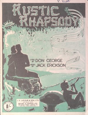 Rustic Rhapsody - Old Sheet Music by Boosey & Hawkes Ltd