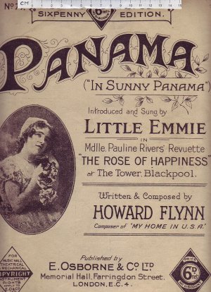 Panama - Old Sheet Music by Osborne