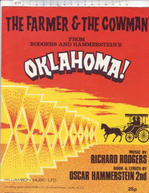 The farmer and the cowman - Old Sheet Music by Leeds