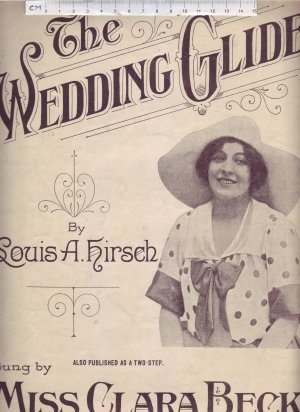 The wedding glide - Old Sheet Music by Feldman