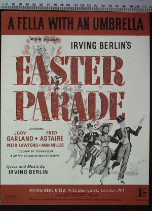 Easter Parade - Old Sheet Music by Chappell