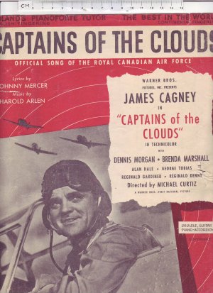 Captains of the clouds - Old Sheet Music by Remick