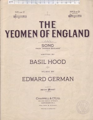 The yeomen of England - Old Sheet Music by Chappell