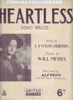 Heartless - Old Sheet Music by United