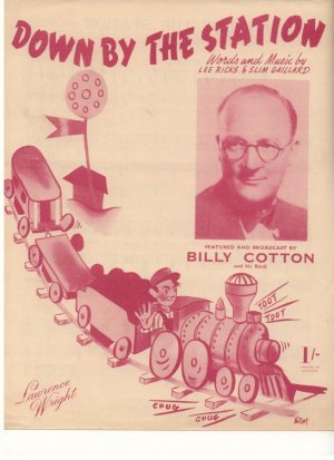 Down by the station - Old Sheet Music by Lawrence Wright