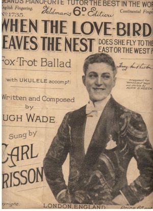 When the love-bird leaves the nest - Old Sheet Music by Feldman