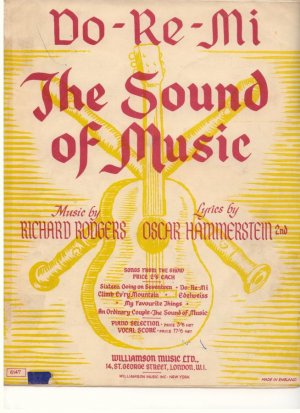 Do-re-mi - Old Sheet Music by Williamson