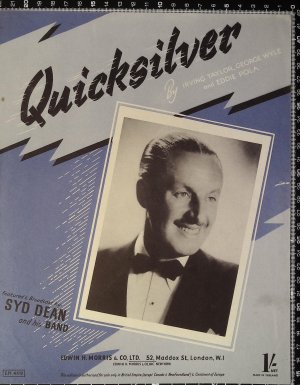 Quicksilver - Old Sheet Music by Edwin H Morris & Co Ltd