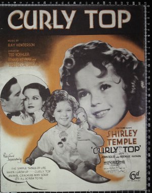 Curly top - Old Sheet Music by Keith Prowse