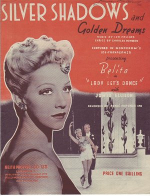 Silver shadows and golden dreams - Old Sheet Music by Prowse