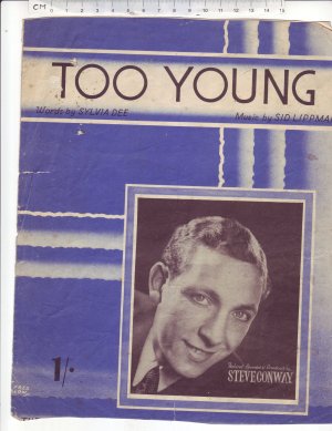 Too young - Old Sheet Music by Sun