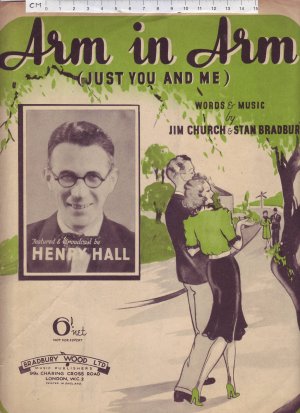 Arm in arm - Old Sheet Music by Bradbury Wood