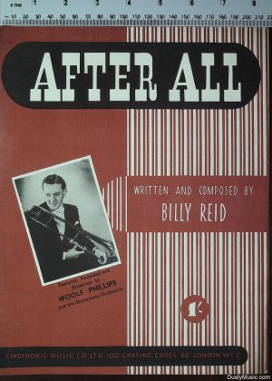 After all - Old Sheet Music by Cinephonic