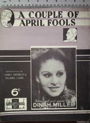 A couple of April fools - Old Sheet Music by Peter Maurice