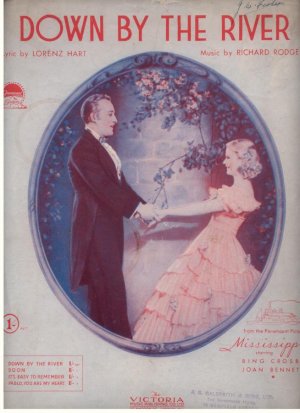 Down by the river - Old Sheet Music by Victoria