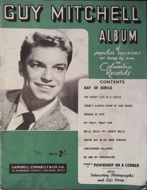 Guy Mitchell Album - Old Sheet Music by Campbell Connelly