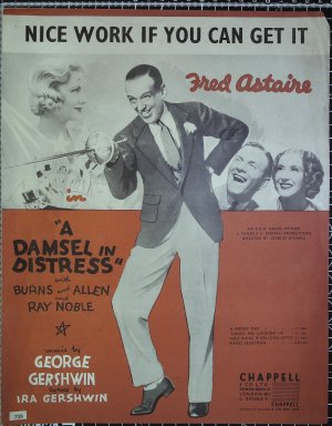Nice work if you can get it - Old Sheet Music by Chappell
