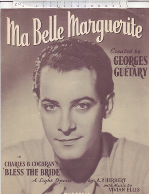 Ma bell Marguerite - Old Sheet Music by Chappell