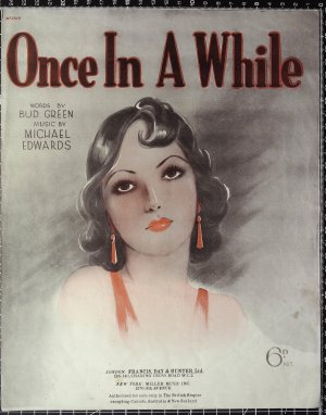 Once in a while - Old Sheet Music by Francis Day & Hunter