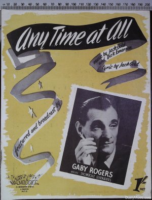 Any time at all - Old Sheet Music by Macmelodies
