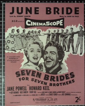 June bride - Old Sheet Music by Feldman