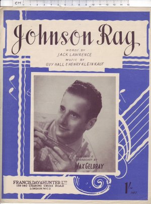 Johnson rag - Old Sheet Music by Francis Day & Hunter