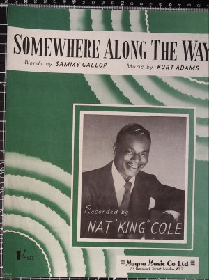 Somewhere along the way - Old Sheet Music by Magna