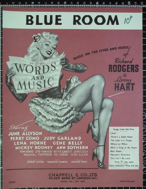 Blue room - Old Sheet Music by Chappell