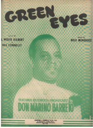 Green eyes - Old Sheet Music by Campbell Connelly
