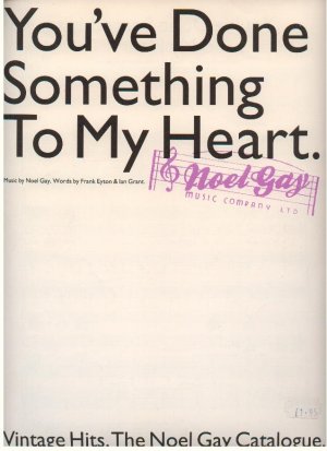 You've done something to my heart - Old Sheet Music by Music Sales