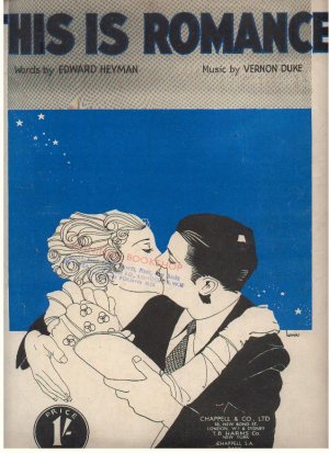 This is romance - Old Sheet Music by Chappell
